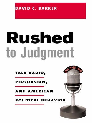 cover image of Rushed to Judgment